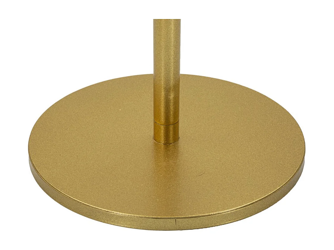 Table d'Appoint en Métal "Doha" 80cm Or