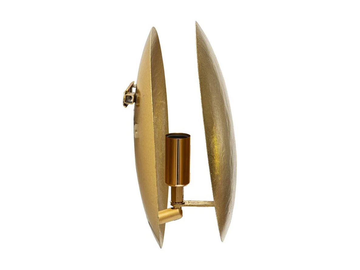 Applique Murale en Métal "Goldy" 26cm Or