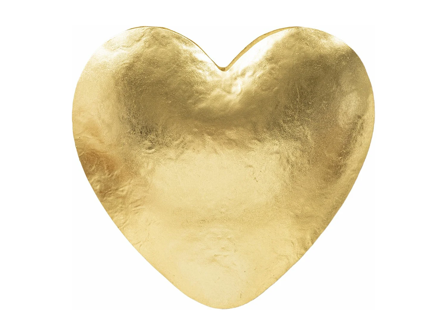 Applique Murale en Métal "Goldy Heart" 25cm Or