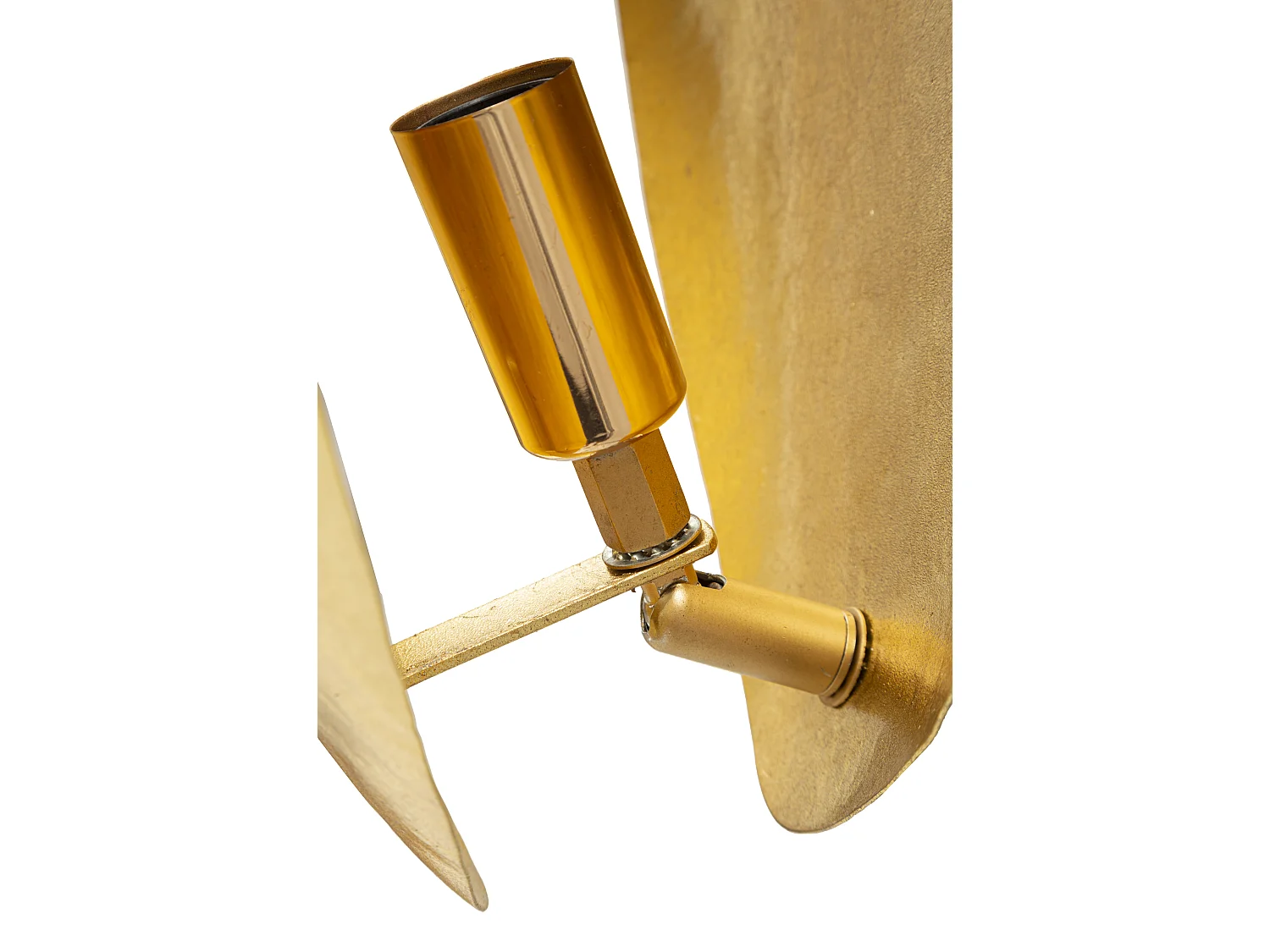 Applique Murale en Métal "Goldy Heart" 25cm Or