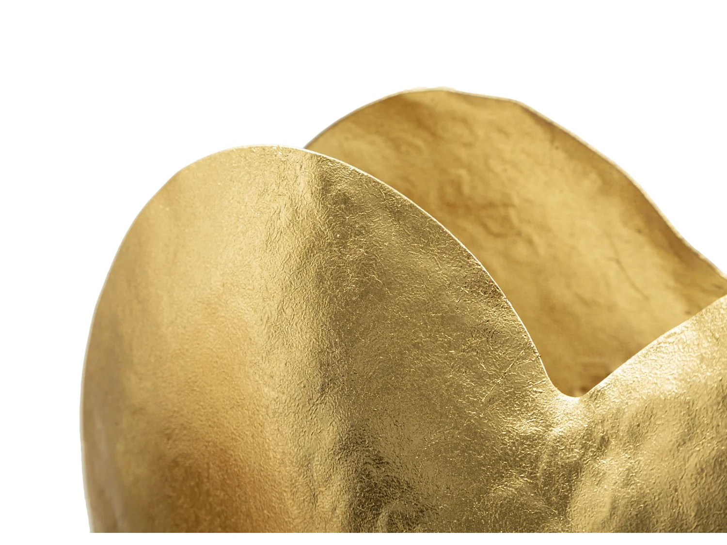 Applique Murale en Métal "Goldy Heart" 25cm Or