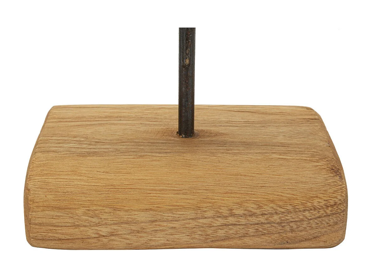 Objet Déco Rond en Teck "Dorat" 38cm Naturel