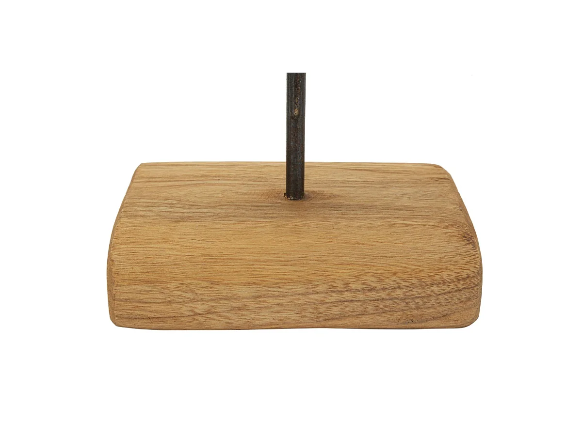 Objet Déco Rond en Teck "Dorat" 38cm Naturel