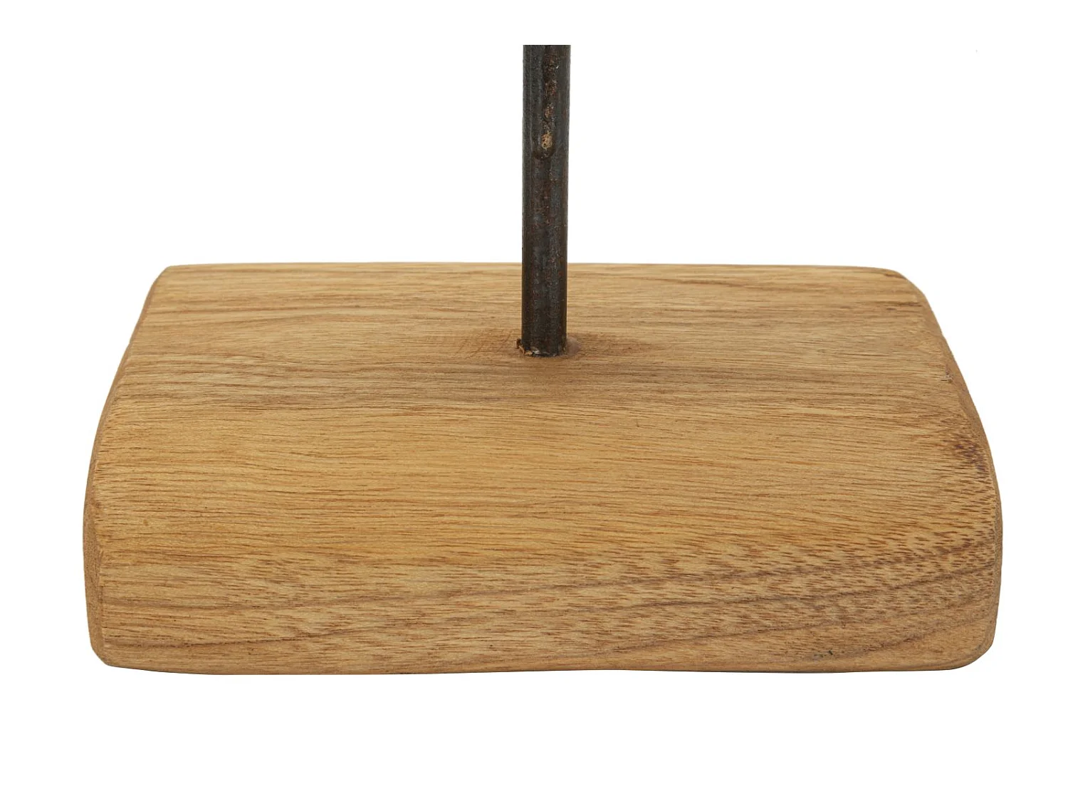 Objet Déco Rond en Teck "Dorat" 38cm Naturel
