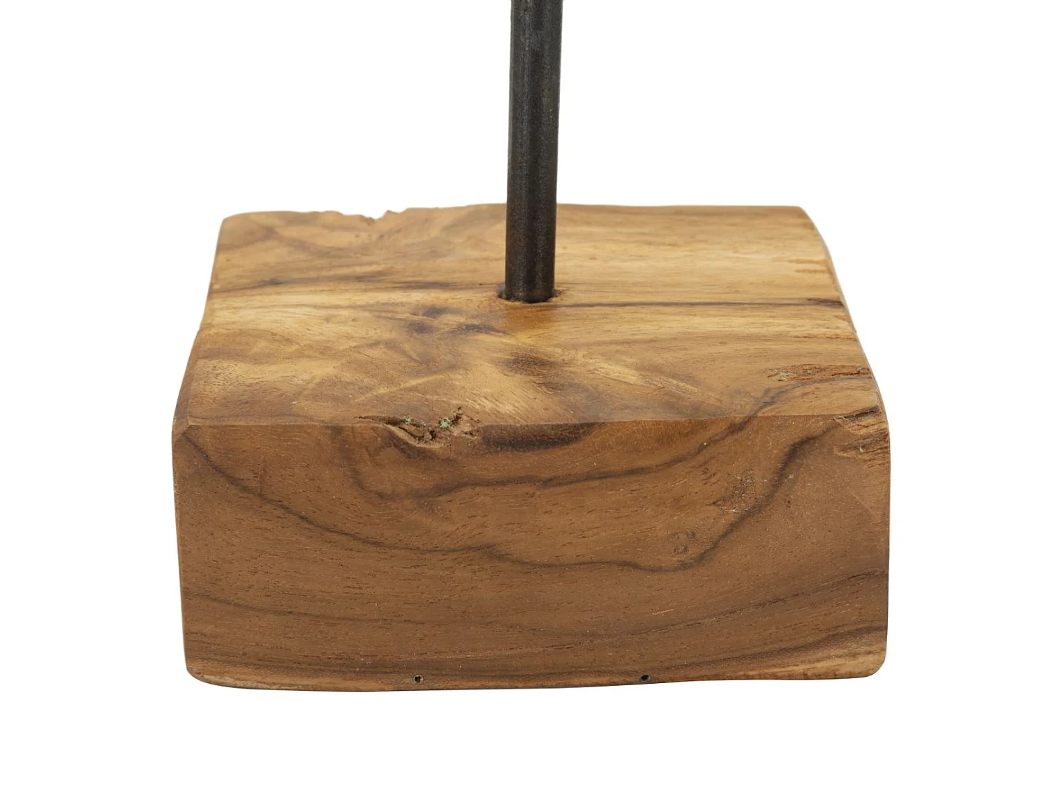 Objet Déco en Teck "Cœur" 25cm Naturel