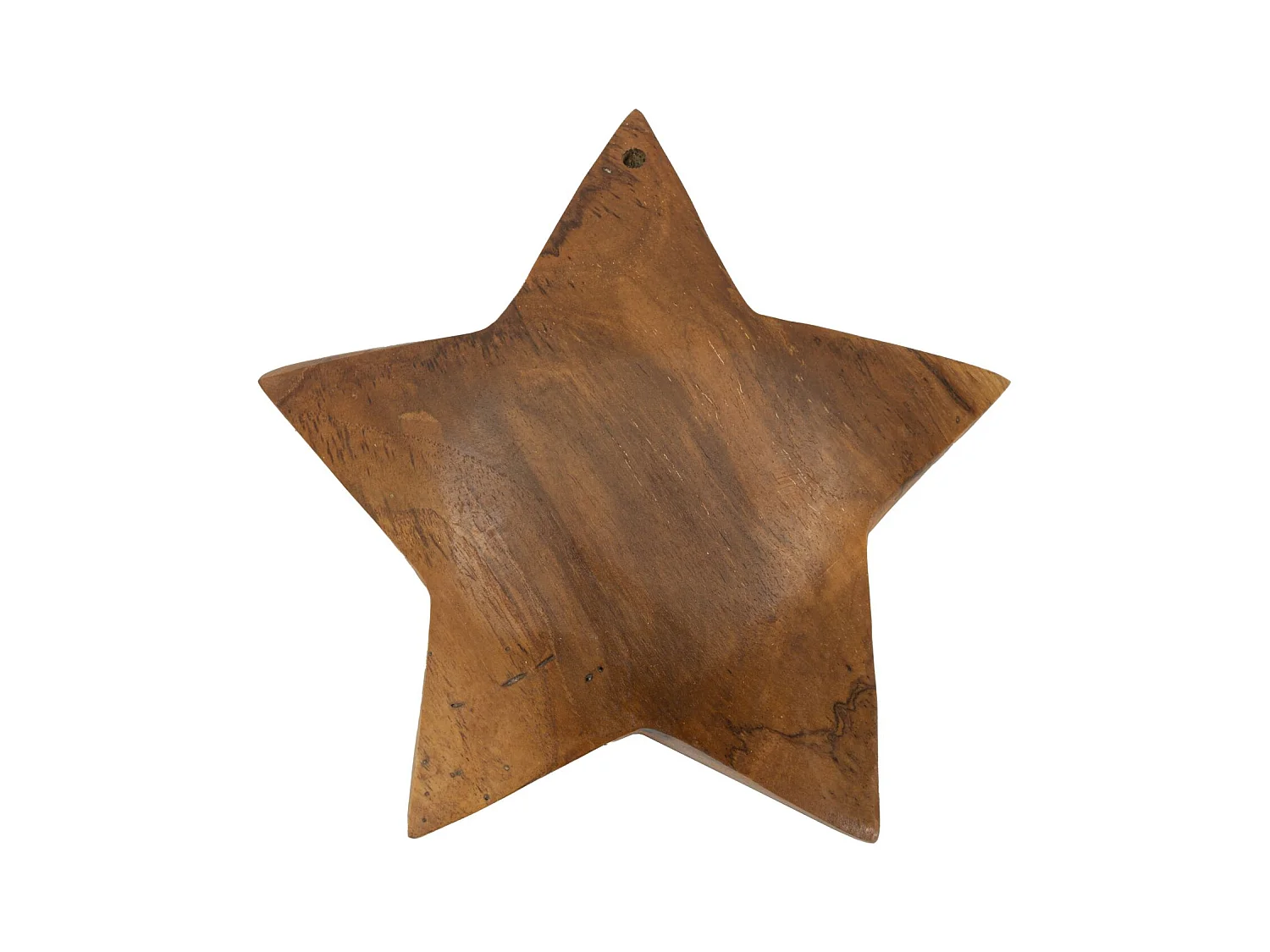 Décoration en bois marron cmØ19x5
