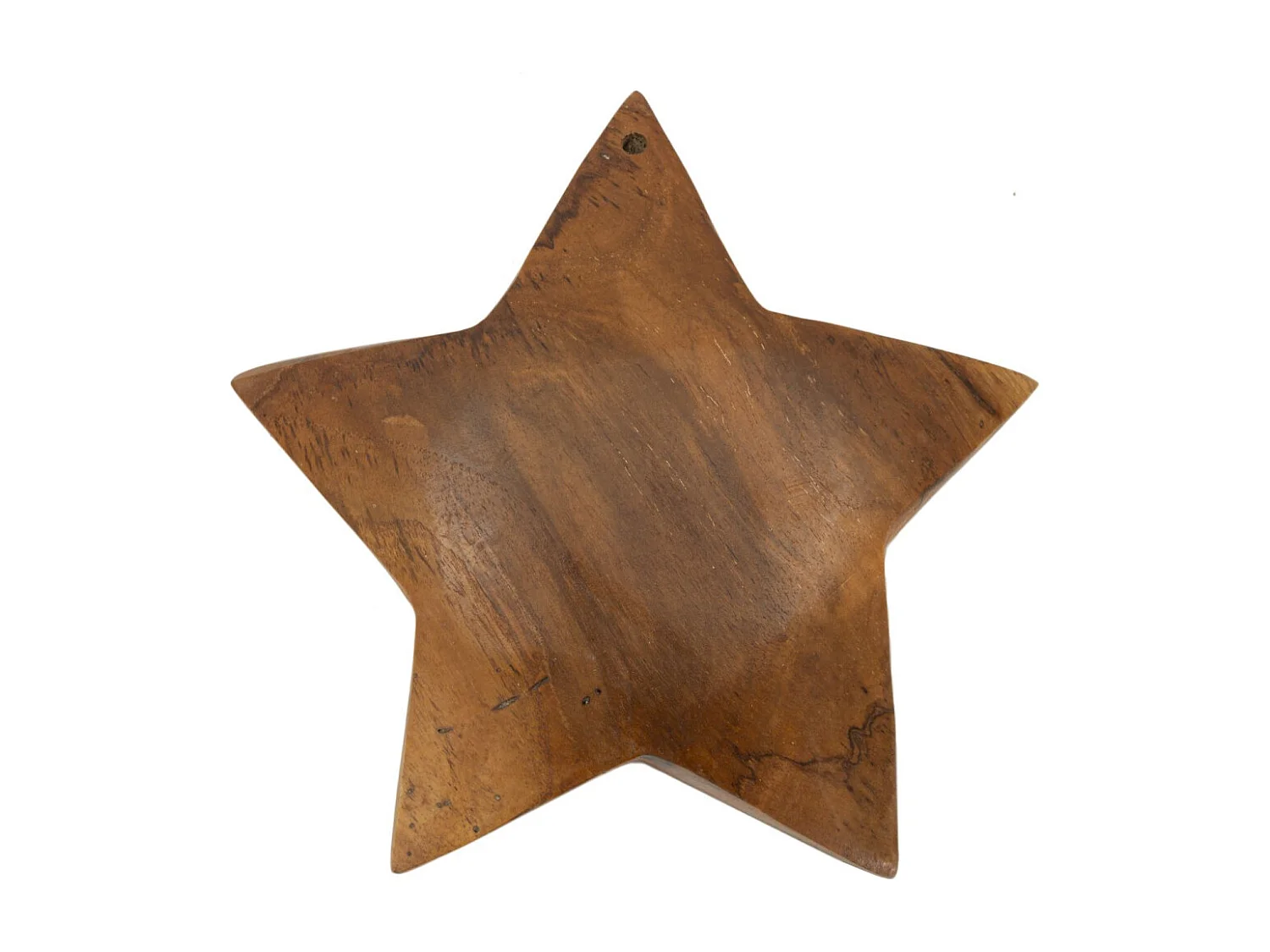 Étoile Déco en Teck "Bintang" 19cm Naturel