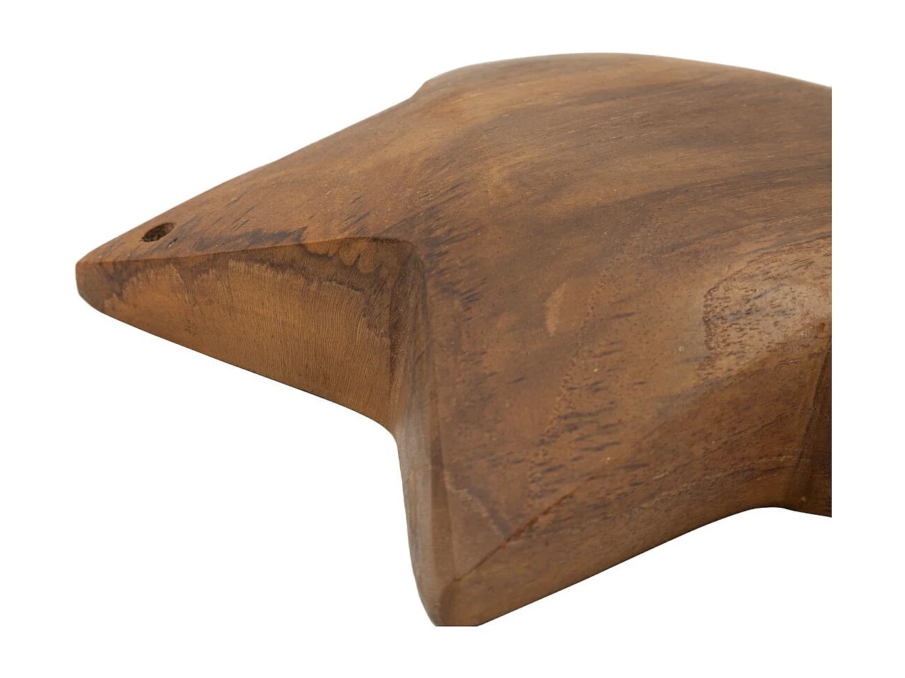 Étoile Déco en Teck "Bintang" 19cm Naturel