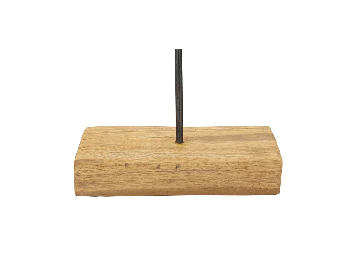 Objet Déco Rond en Teck "Dorat" 58cm Naturel