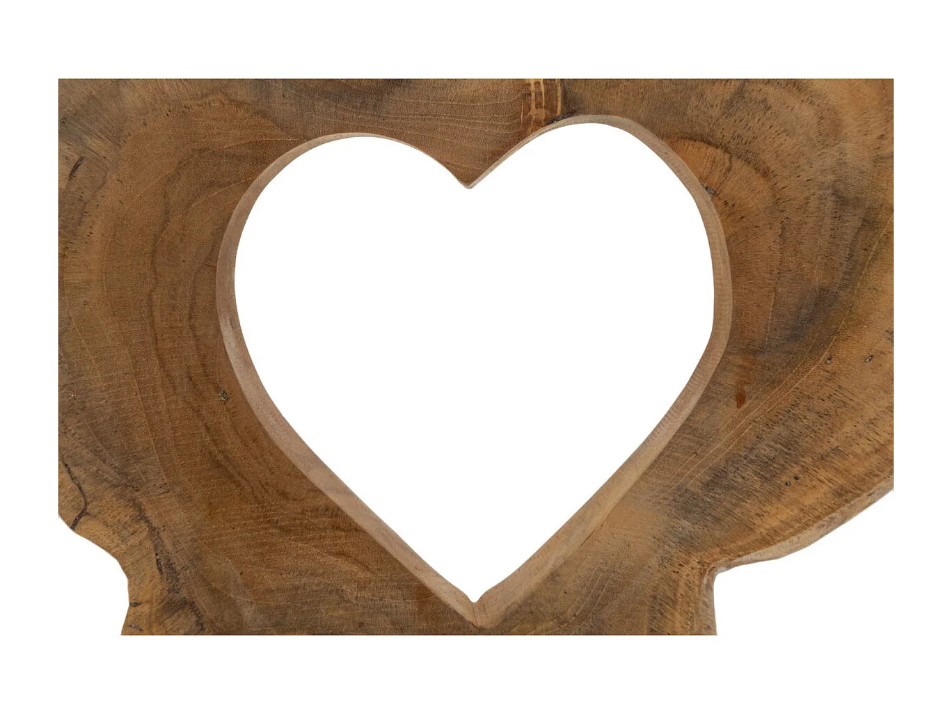 Scultura in legno marrone cm 28x10x38