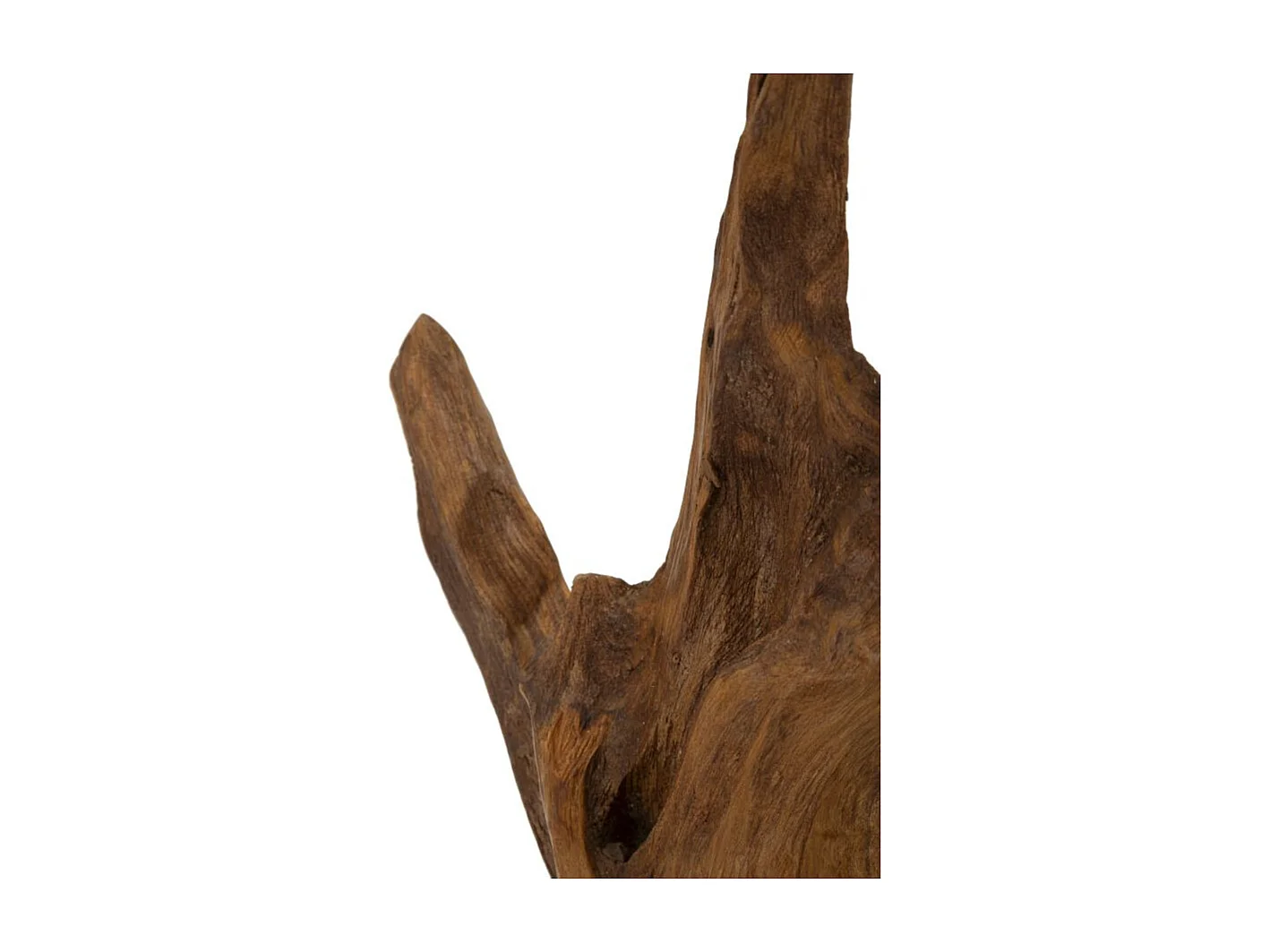 Scultura in legno marrone cm 20x11x34