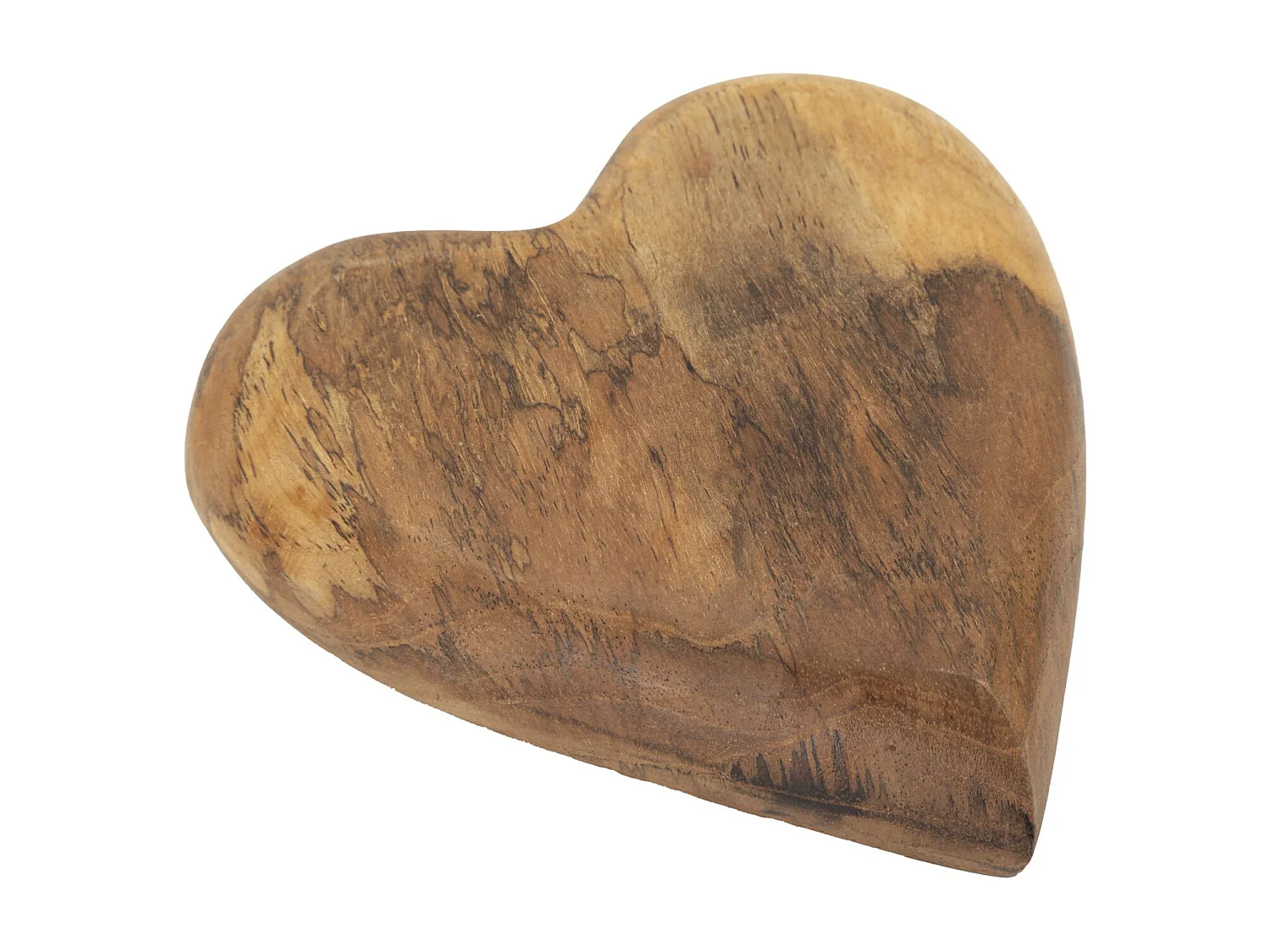 Décoration en bois marron cm 16x14x4,5