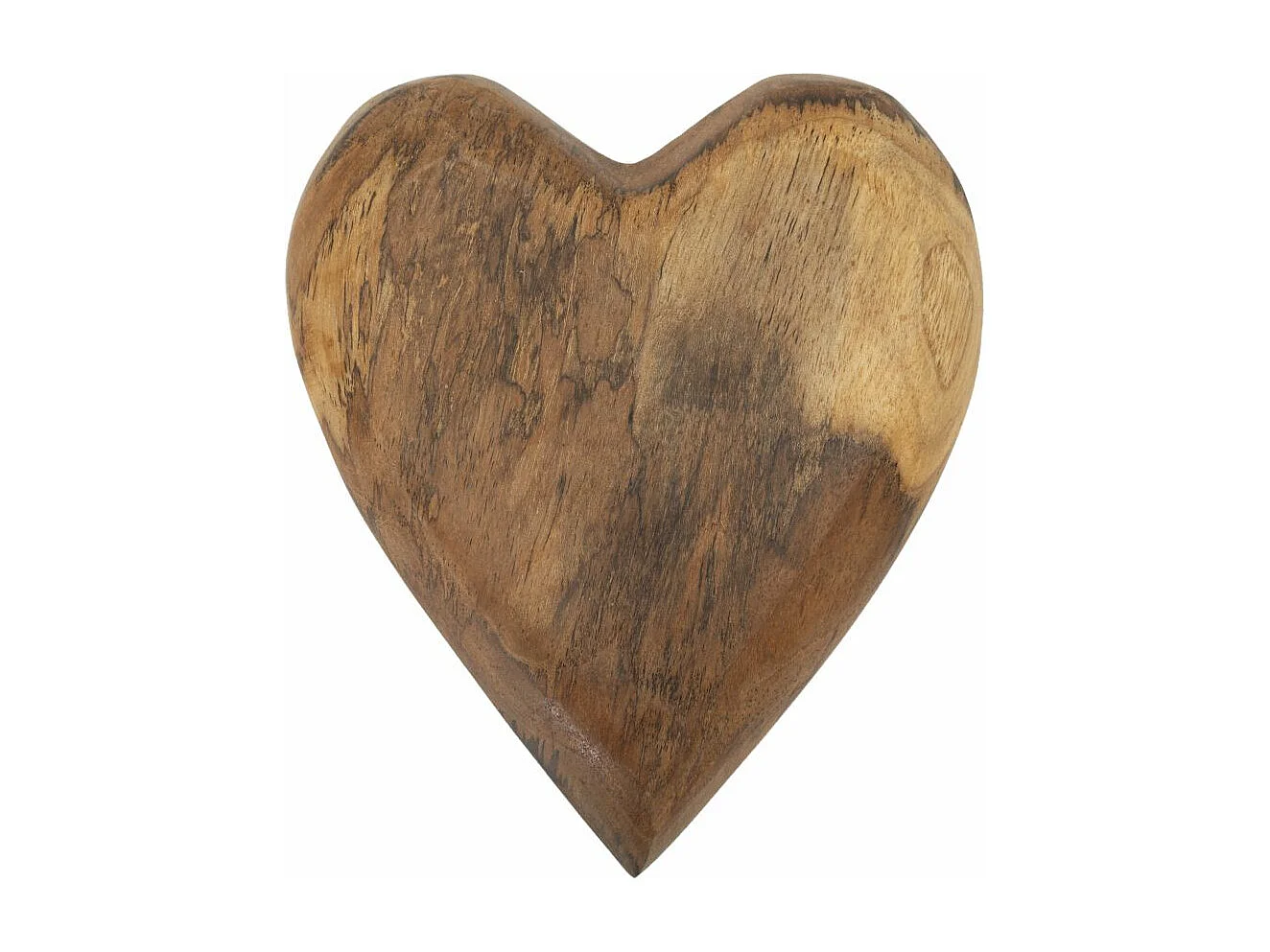 Décoration en bois marron cm 16x14x4,5