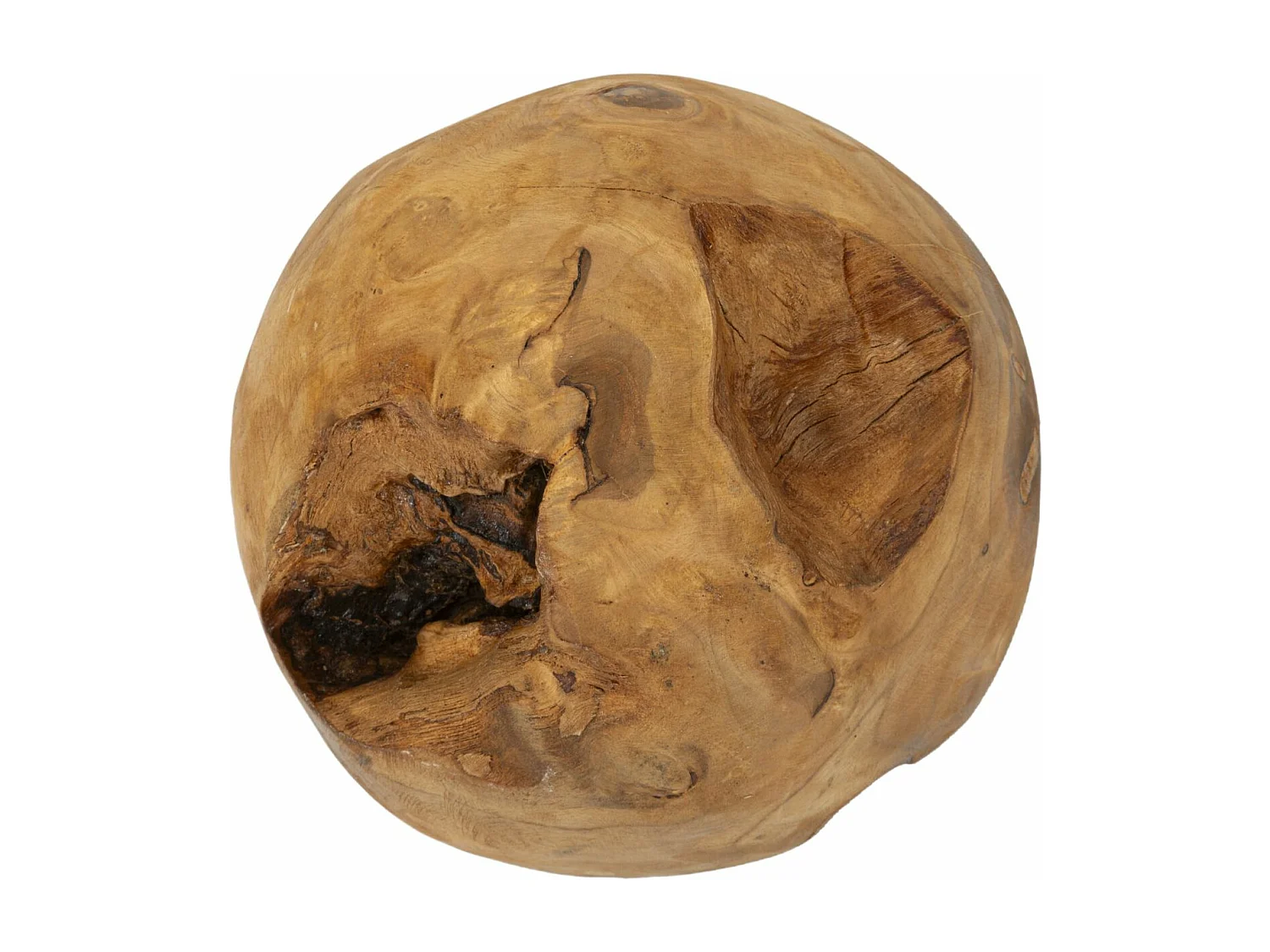 Sfera in legno marrone cm Ø 20