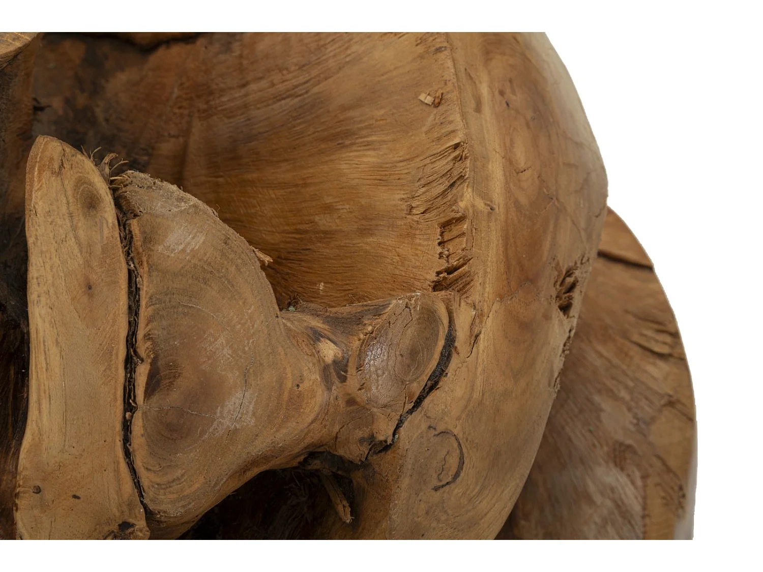 Sfera in legno marrone cm Ø 50