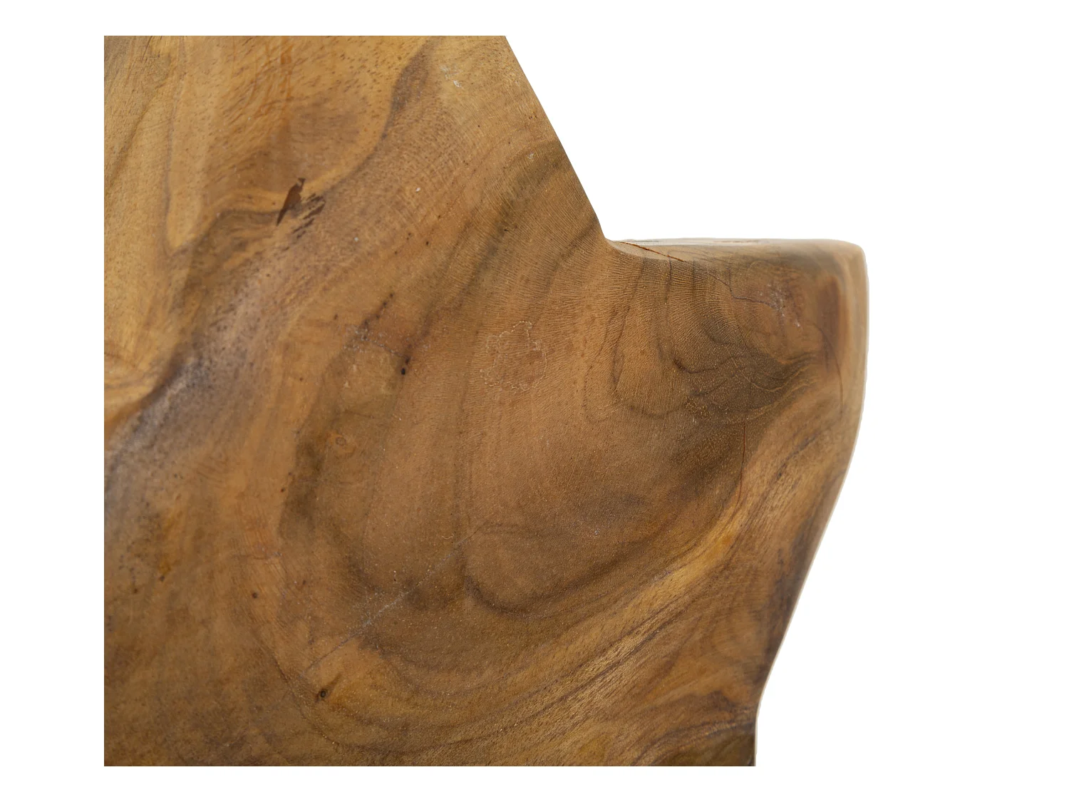Scultura in legno marrone cm 28x12x42