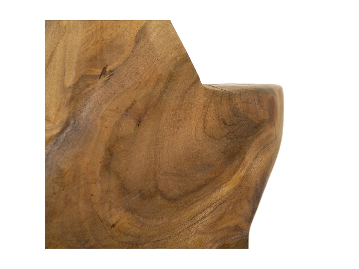 Objet Déco en Teck "Étoile" 42cm Naturel