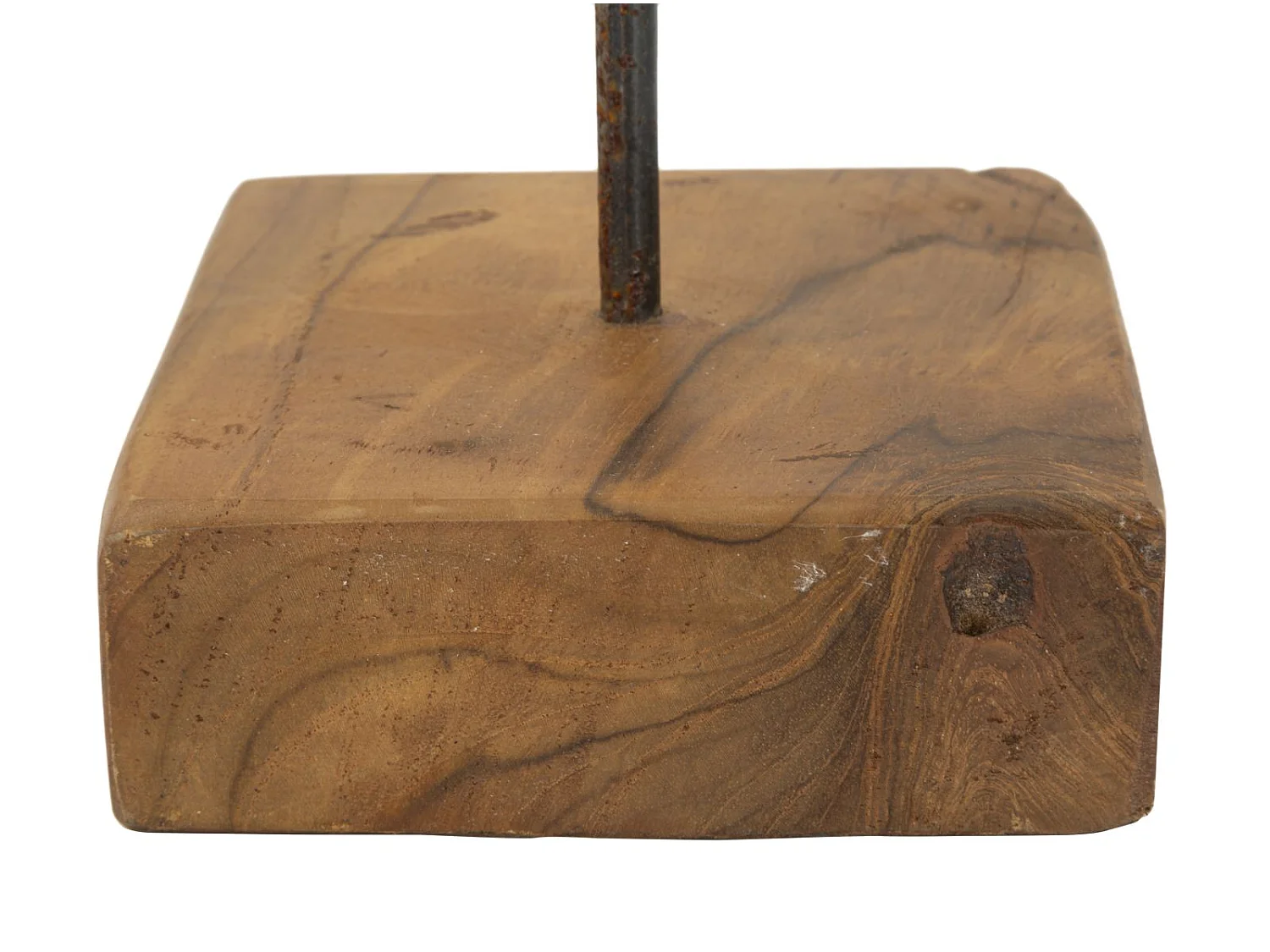 Objet Déco en Teck "Étoile" 42cm Naturel