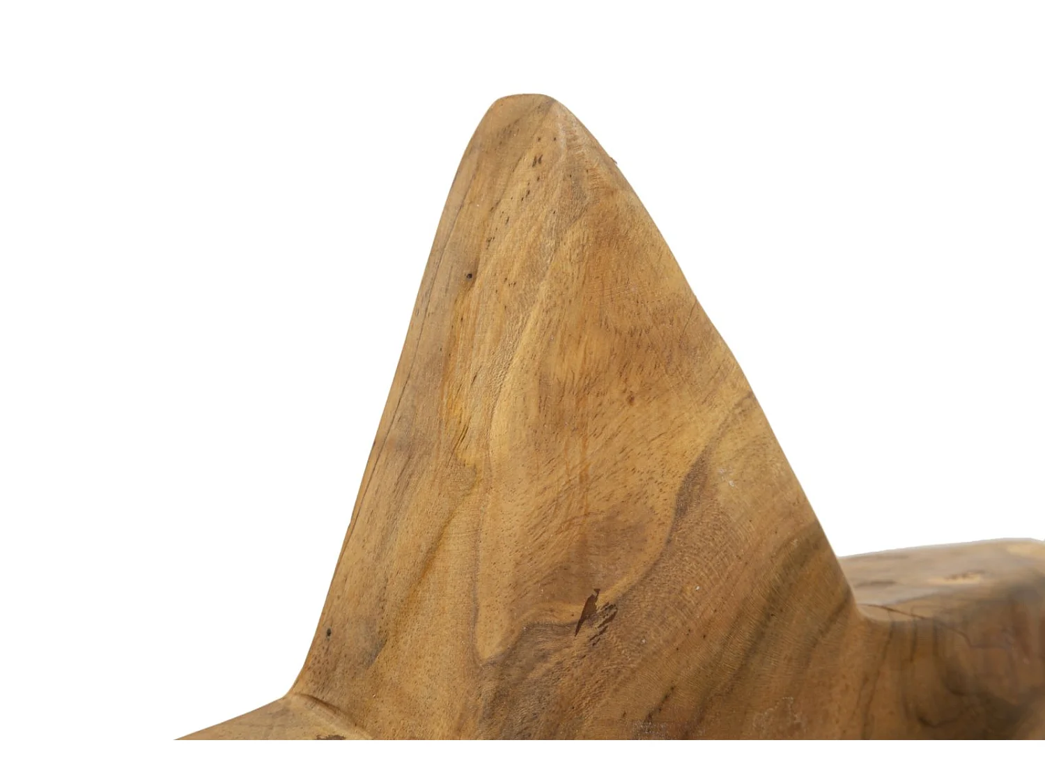 Objet Déco en Teck "Étoile" 42cm Naturel