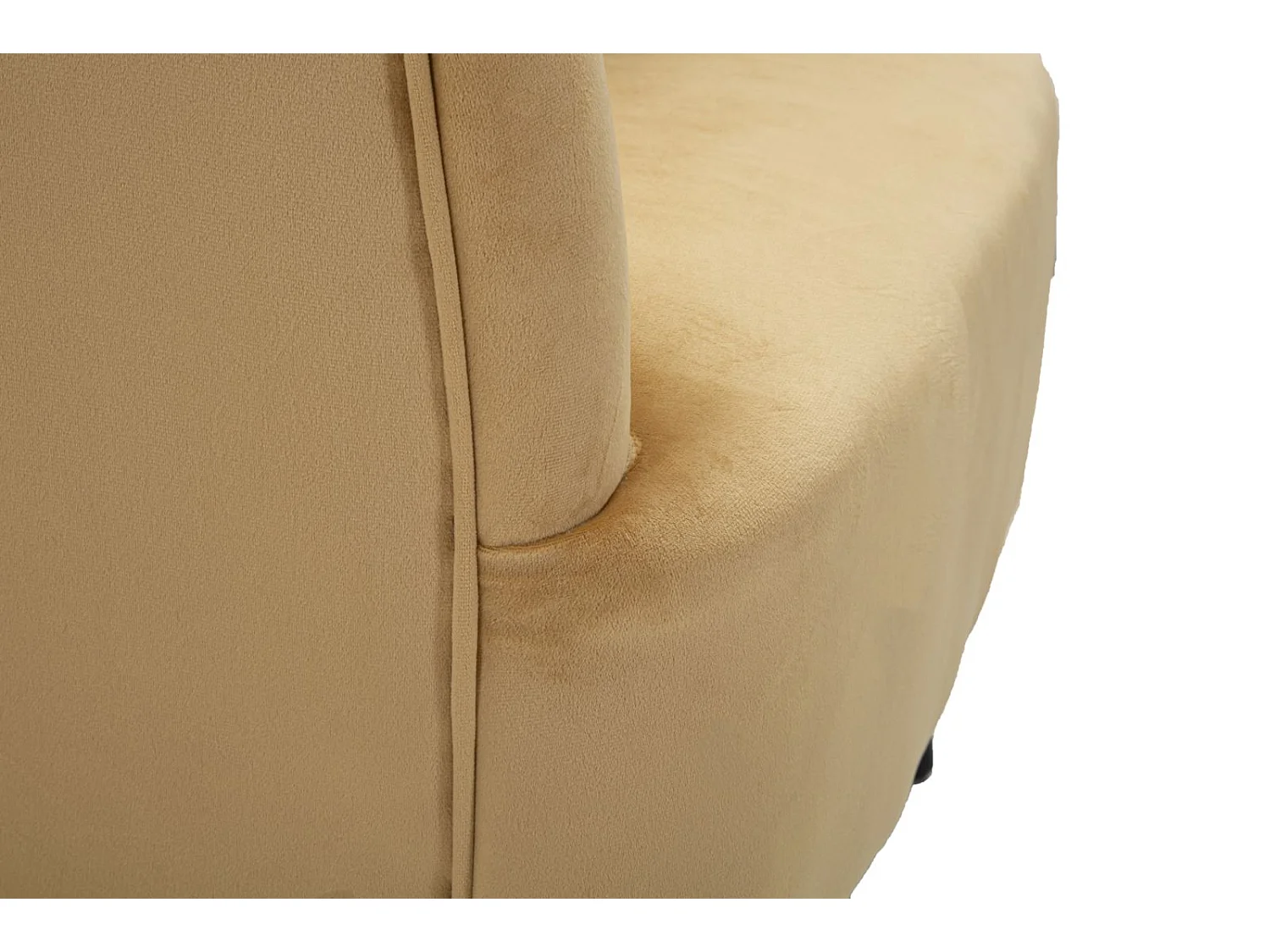 Fauteuil Imitation Fourrure "Soffy" 78cm Marron