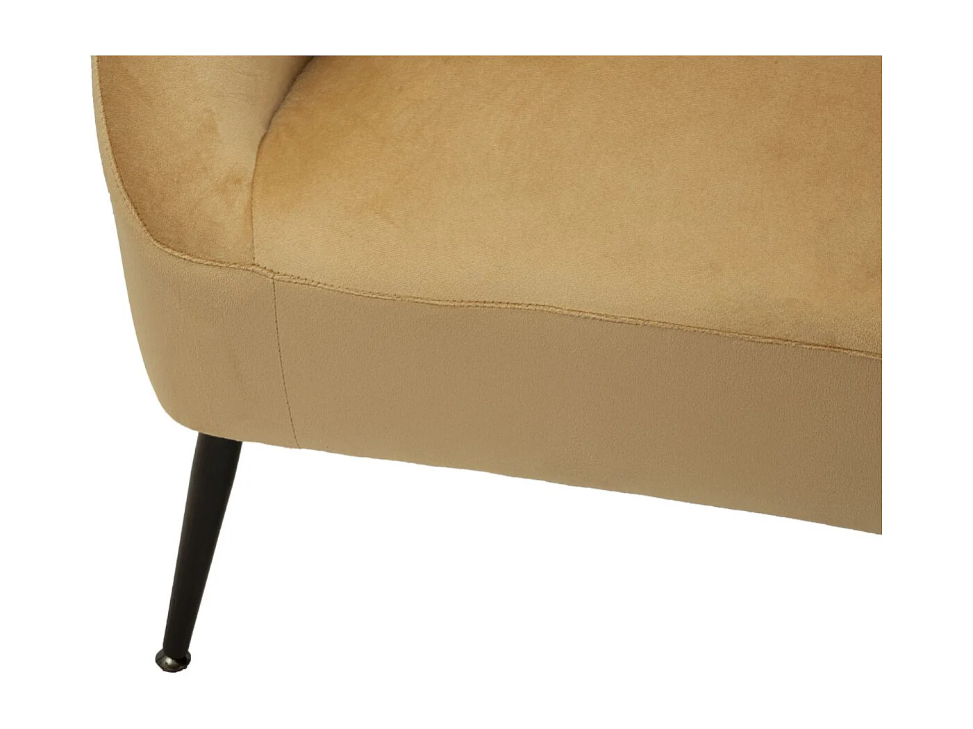 Canapé 2 Places Imitation Fourrure "Soffy" 137cm Marron