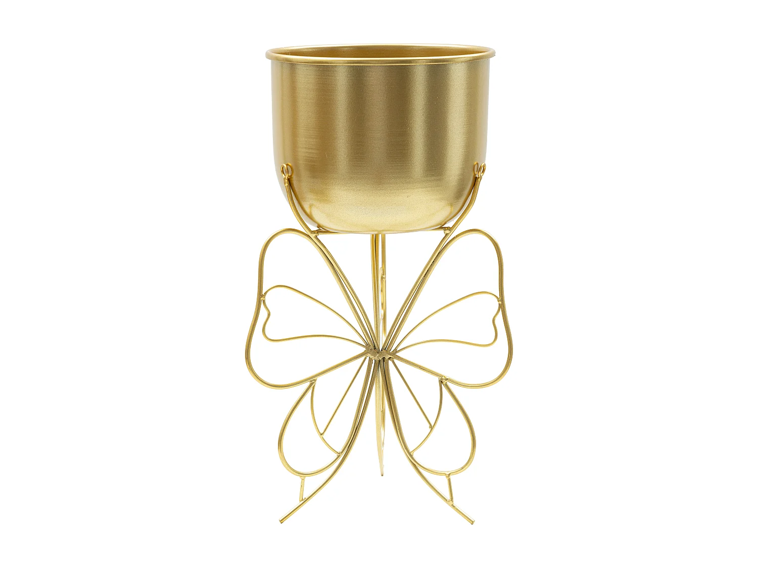 Cache-Pot Design sur Pied "Fairy" 40cm Or