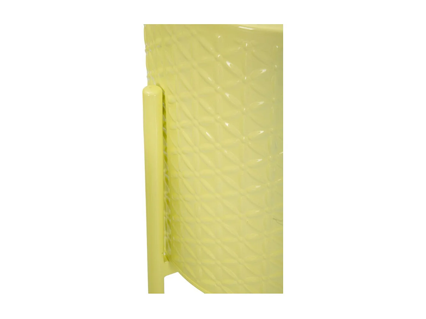 Portavasi in metallo colorato set 3 pz cm Ø 36x56,5-30x48,5-24x37,7