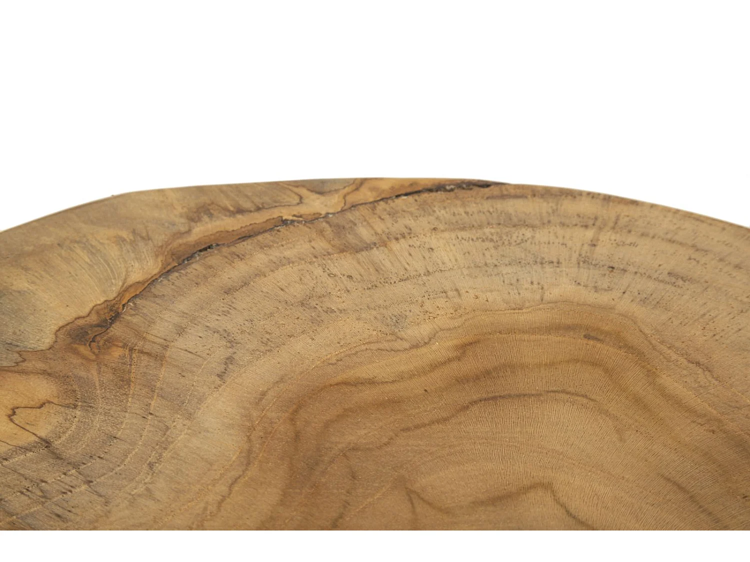 Tabouret en Bois "Kursis" 45cm Naturel