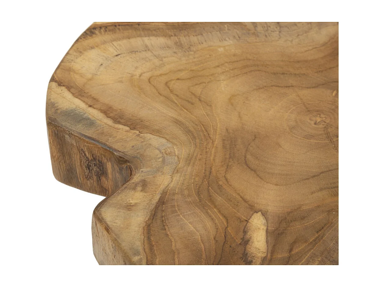 Tabouret en Bois "Kursis" 45cm Naturel