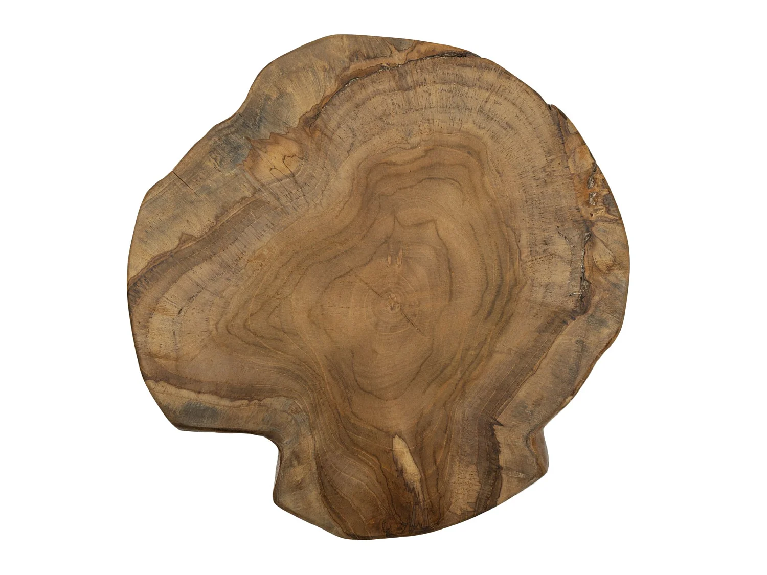 Tabouret en Bois "Kursis" 45cm Naturel