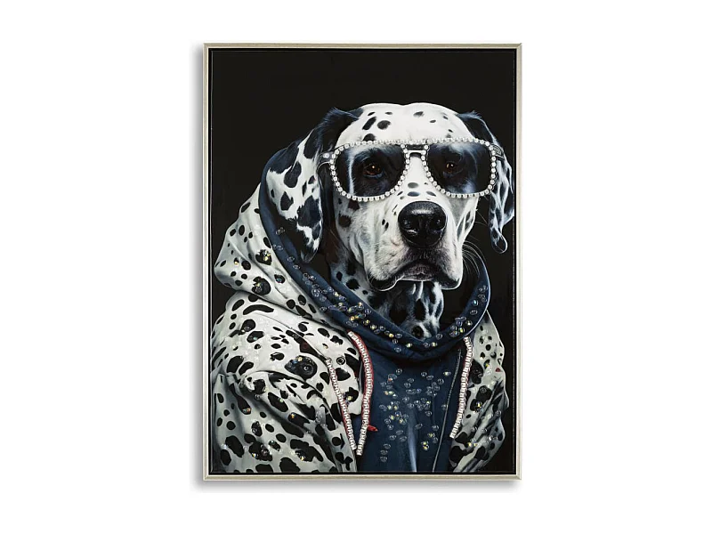 Tableau Imprimé Déco "Trap" 53x73cm Multicolore