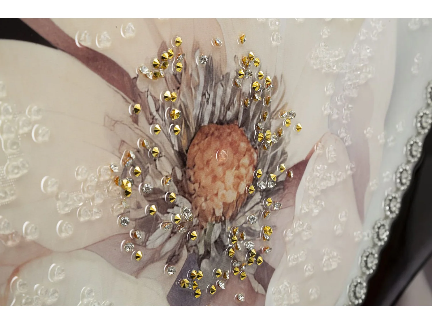 Dipinto su tela laccato con cornice cm 62x4x92