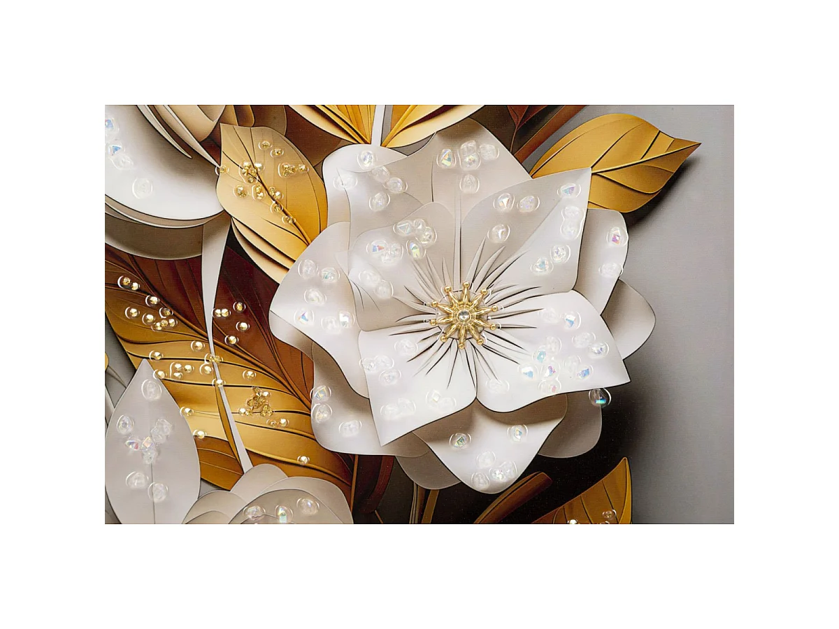 Dipinto su tela laccato con cornice cm 42x3,5x62