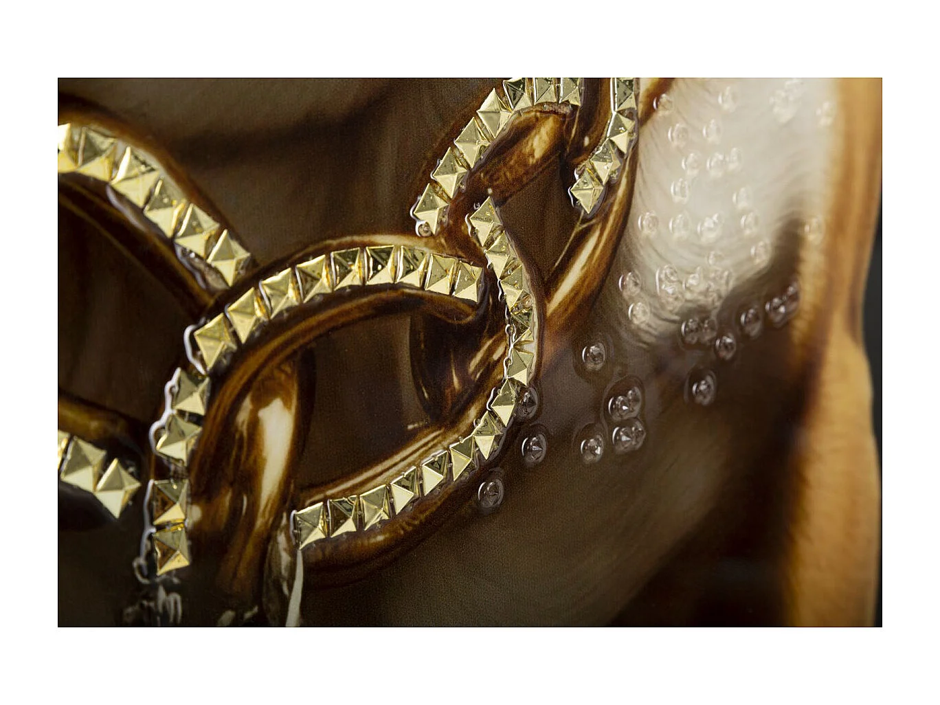 Tableau Imprimé Déco "Bully" 62x82cm Multicolore