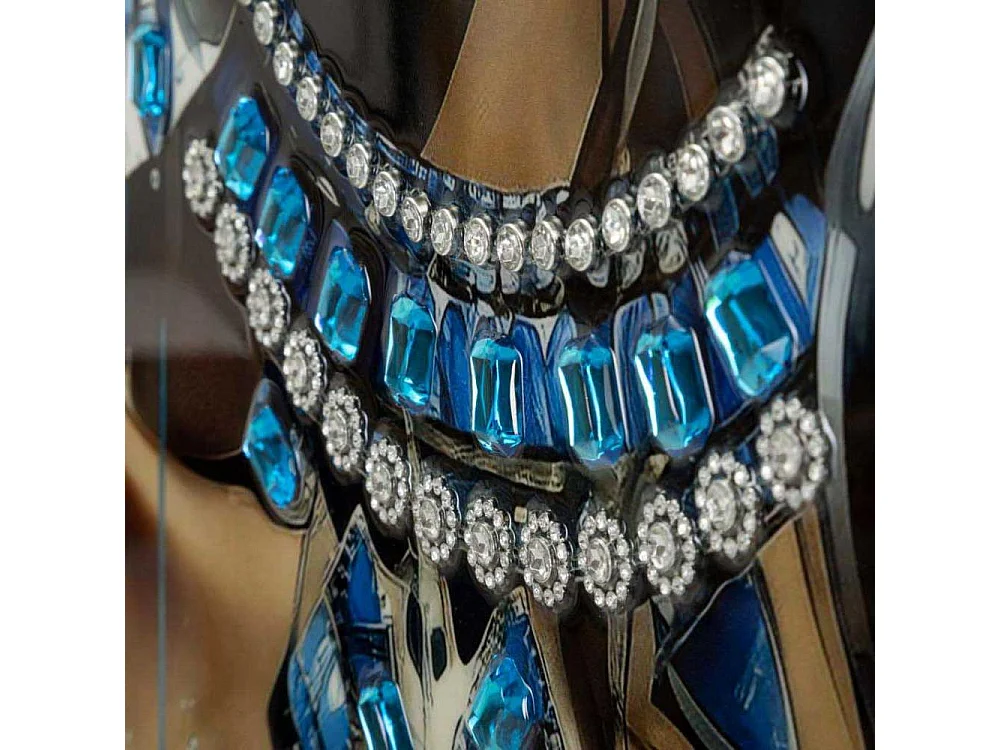 Tableau Imprimé Déco "Alteas" 82x82cm Multicolore