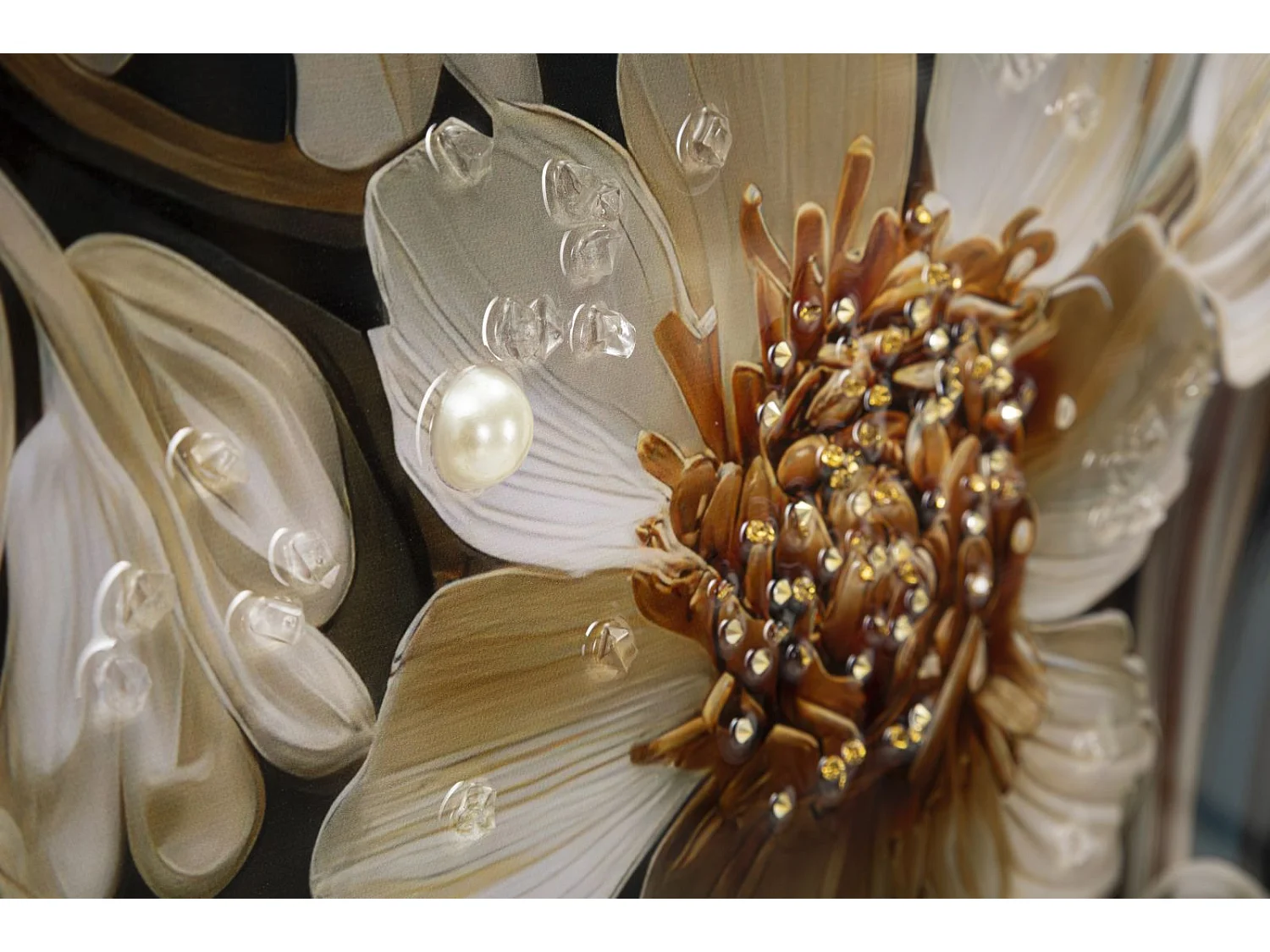 Tableau Imprimé Déco "Narcie" 82x82cm Multicolore