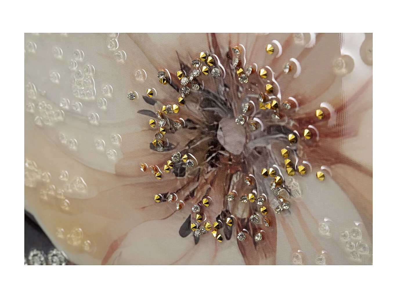 Tableau Imprimé Déco "Wien" 62x92cm Multicolore