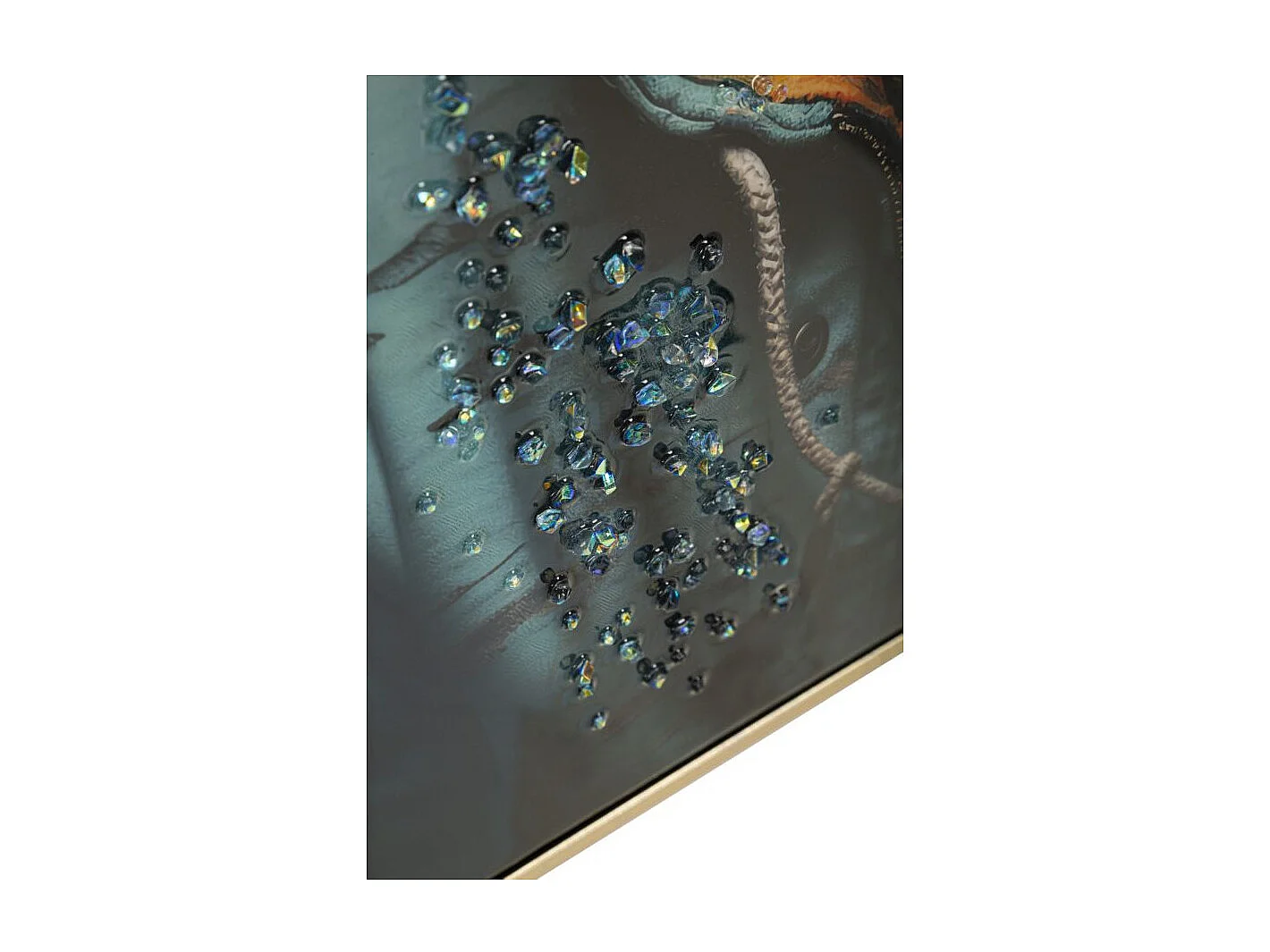 Tableau Imprimé Déco "Bad Bullie" 42x82cm Multicolore