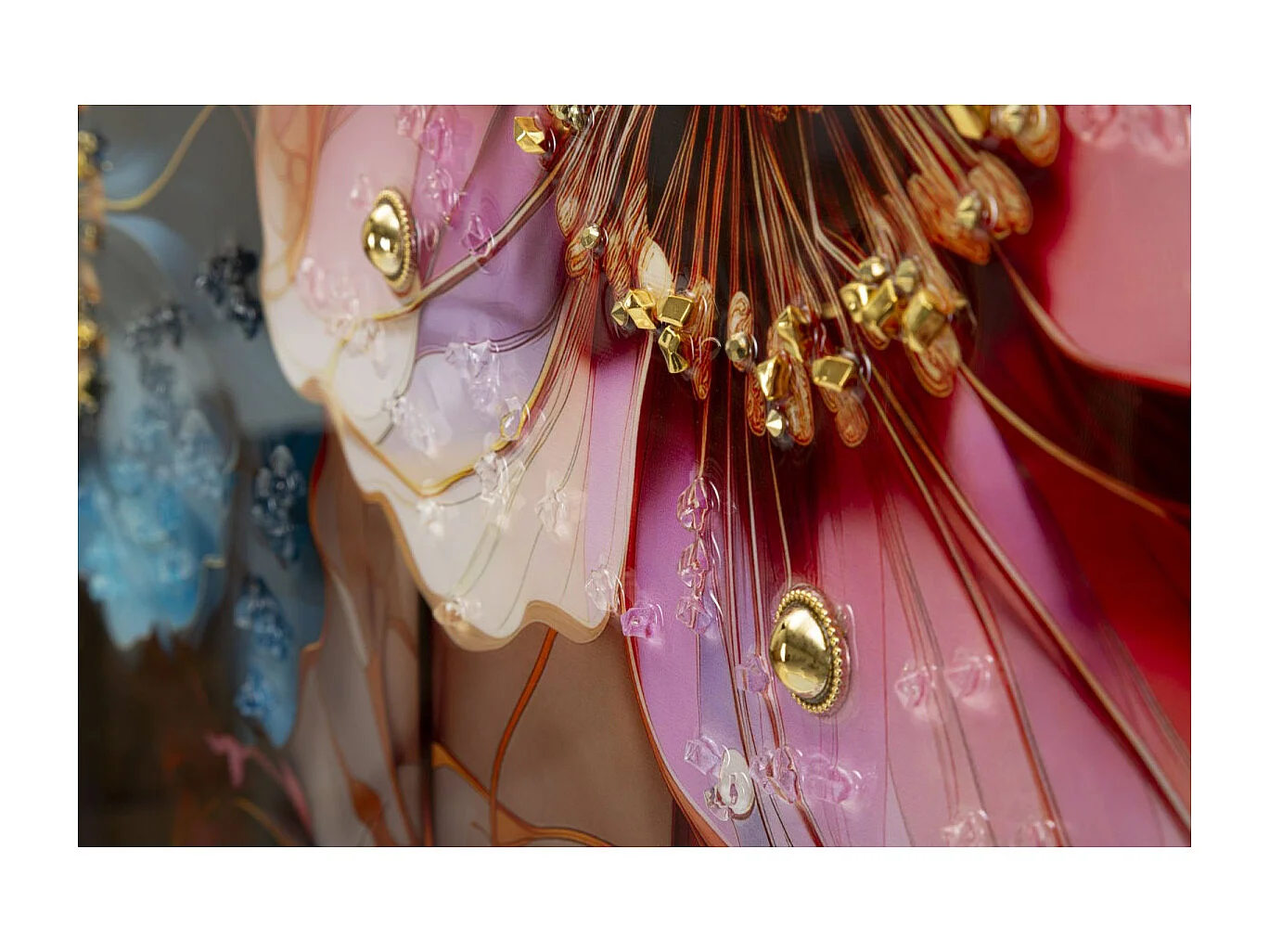 Tableau Imprimé Déco "Narcy" 82x82cm Multicolore