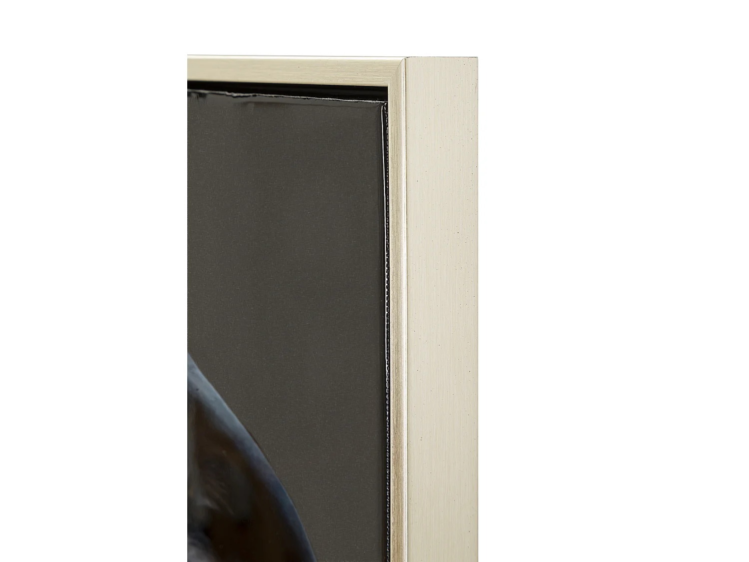 Dipinto su tela laccato con cornice cm 53x3x73