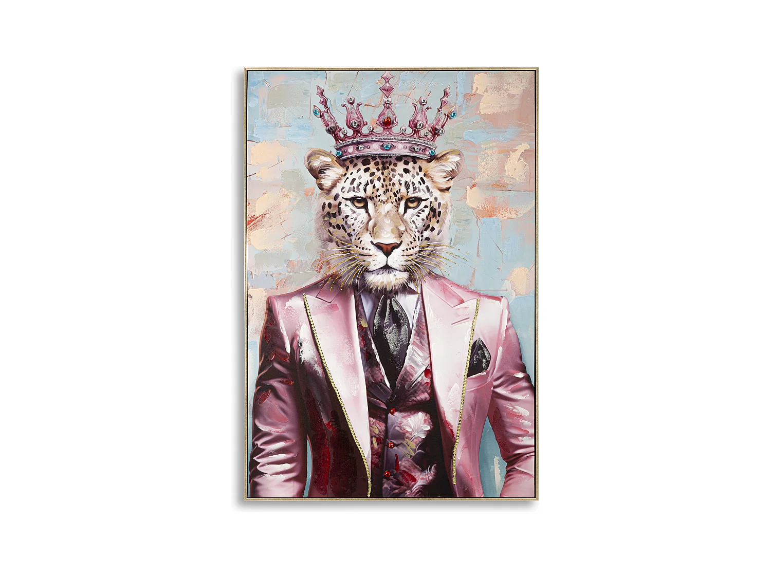 Peinture sur toile avec cadre 82x4,5x122 cm