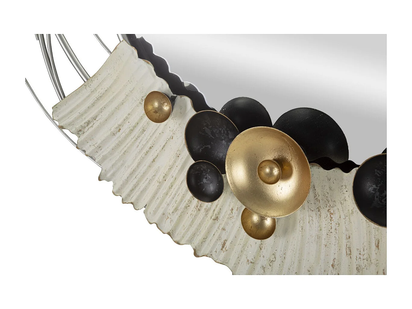 Miroir Mural Déco "Klee" 114cm Multicolore