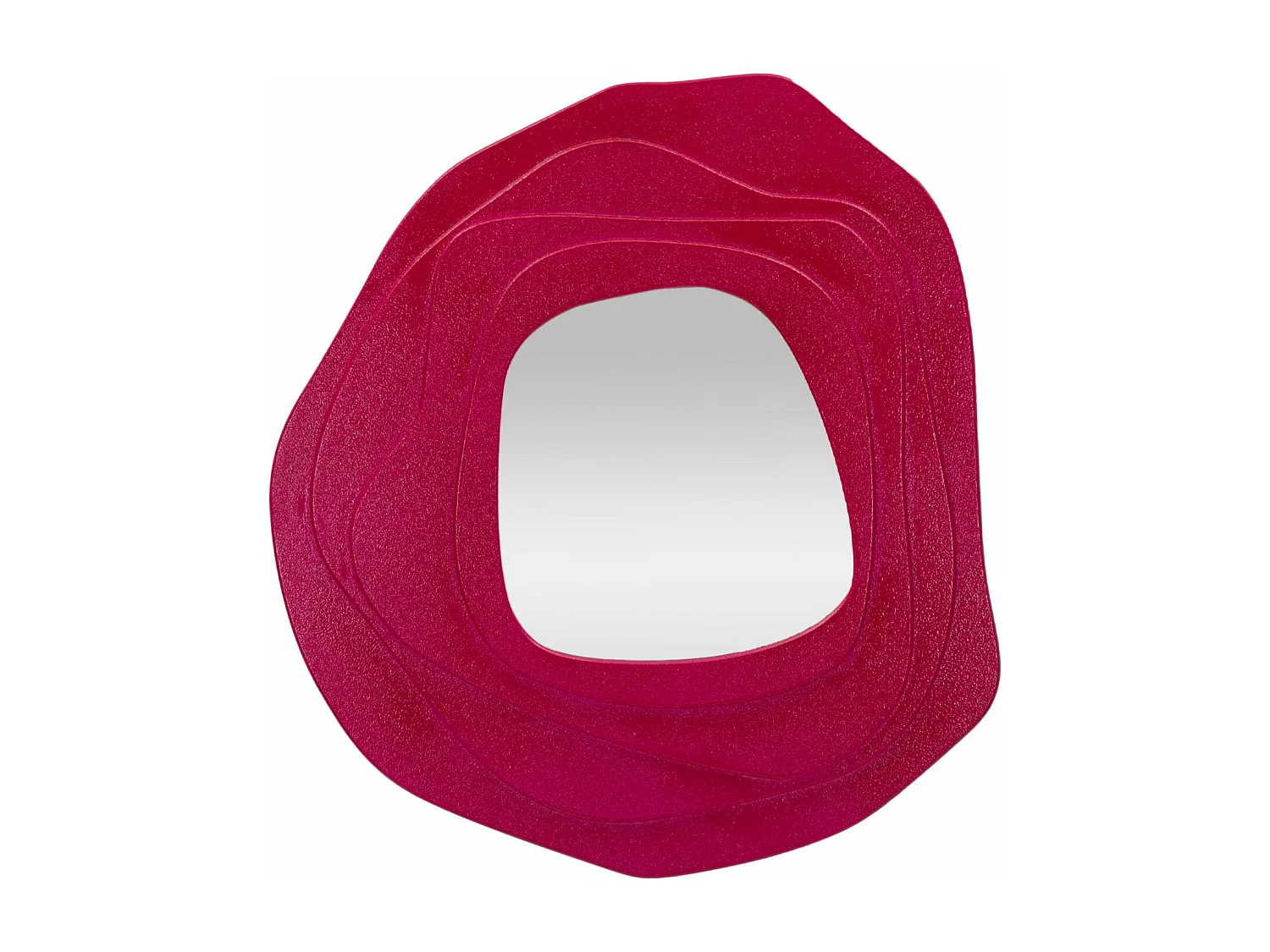 Specchio da parete fucsia cm 90x4x97