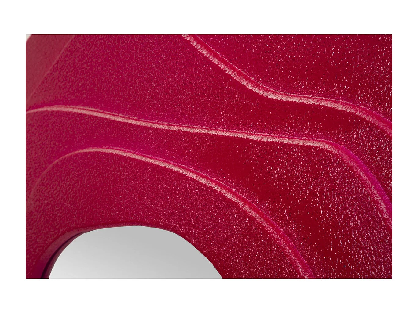 Miroir Mural Design "Dalia" 97cm Fuchsia