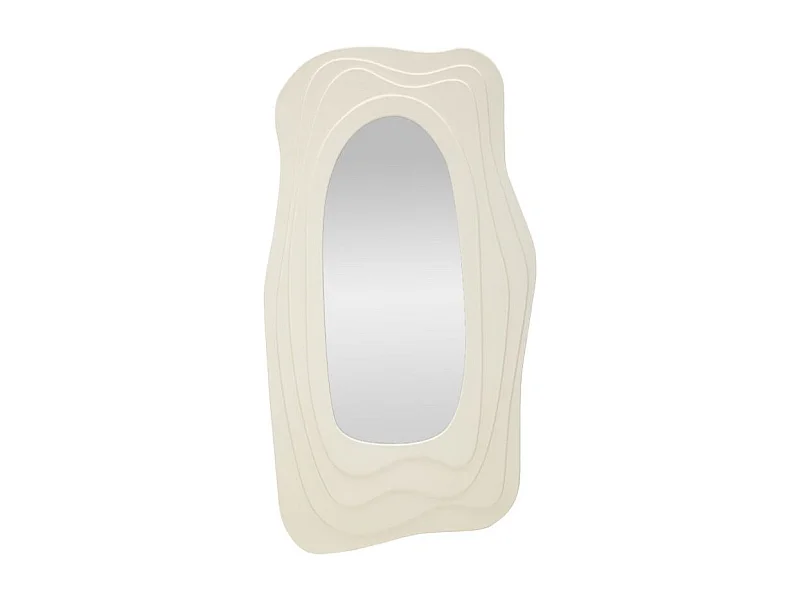 Miroir Mural Design "Daphné" 165cm Blanc