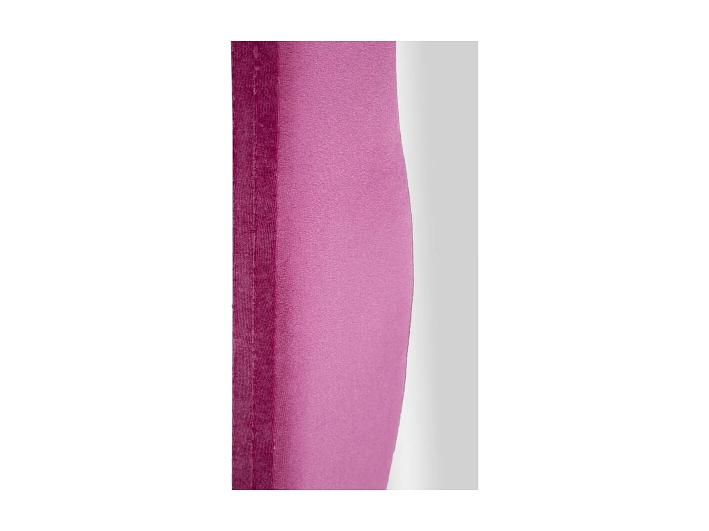 Espejo de pared con marco de terciopelo 160x60x4 cm Theodor - Fucsia