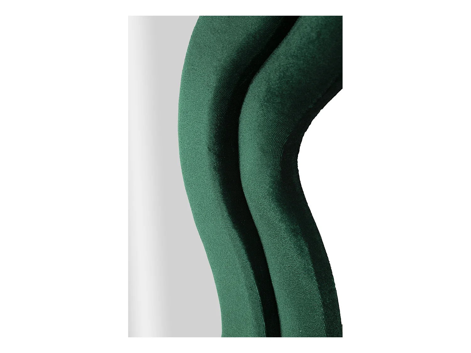 Miroir Mural en Velours "Monica" 160cm Vert