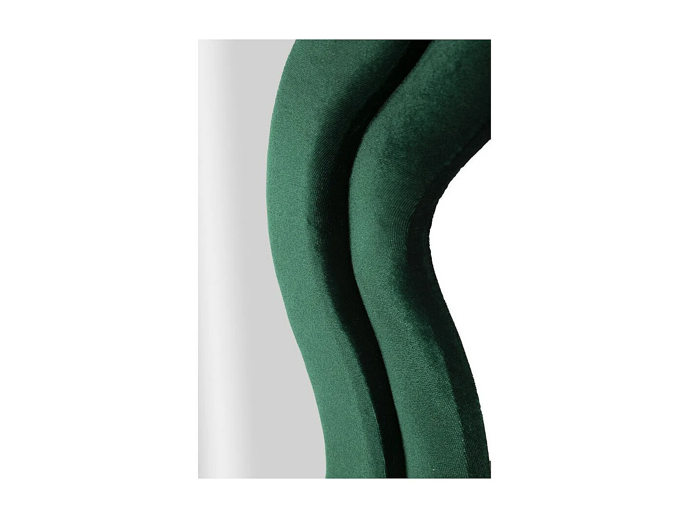 Miroir Mural en Velours "Monica" 160cm Vert