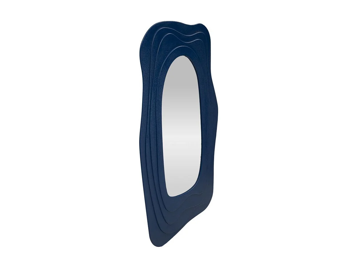 Miroir Mural Design "Daphné" 165cm Bleu