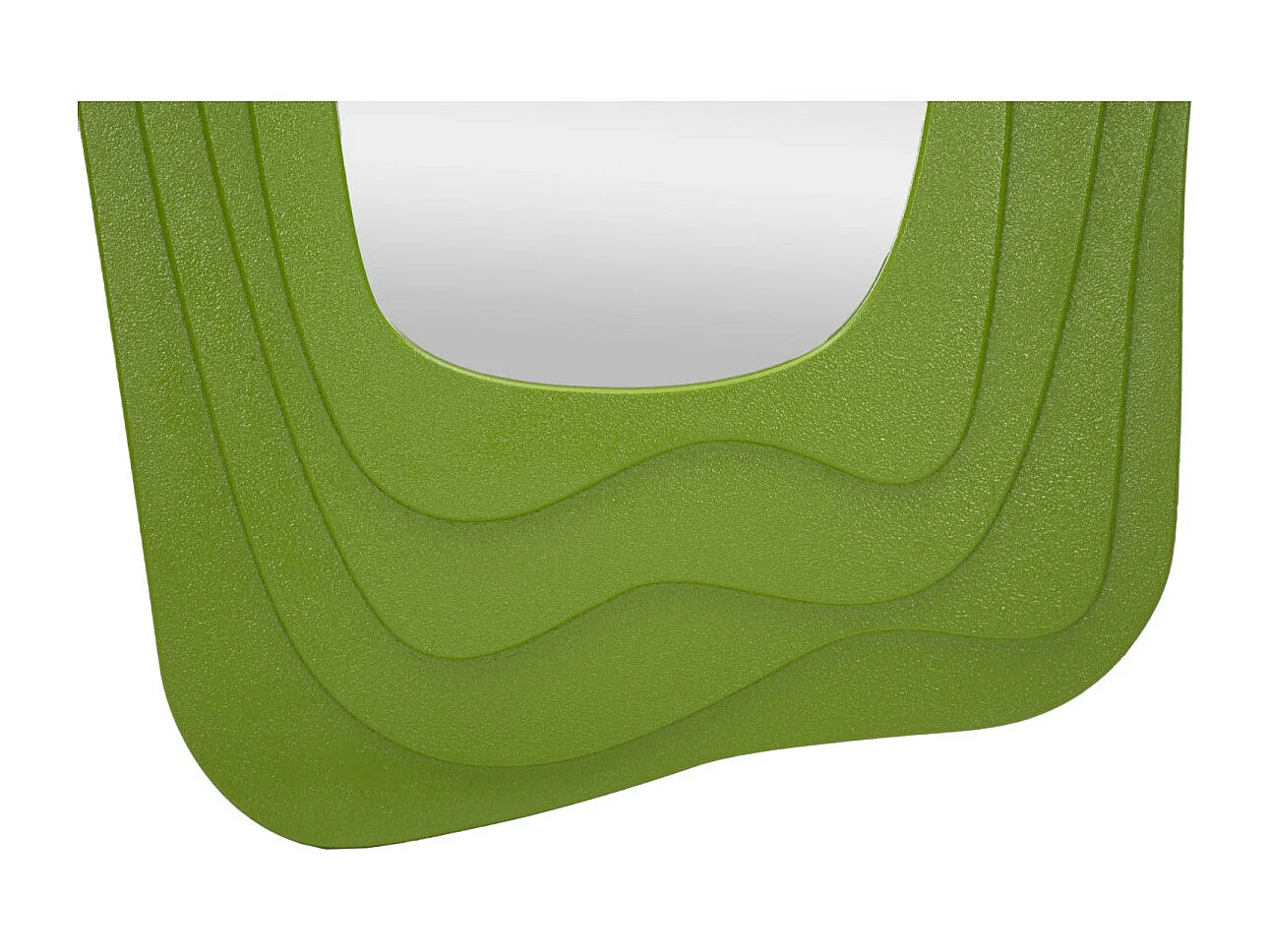 Groene wandspiegel 90x4x165 cm